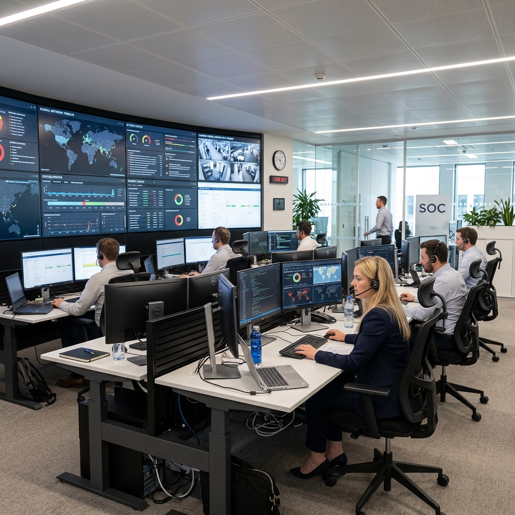 Live Surveillance & Business Operations Dashboard